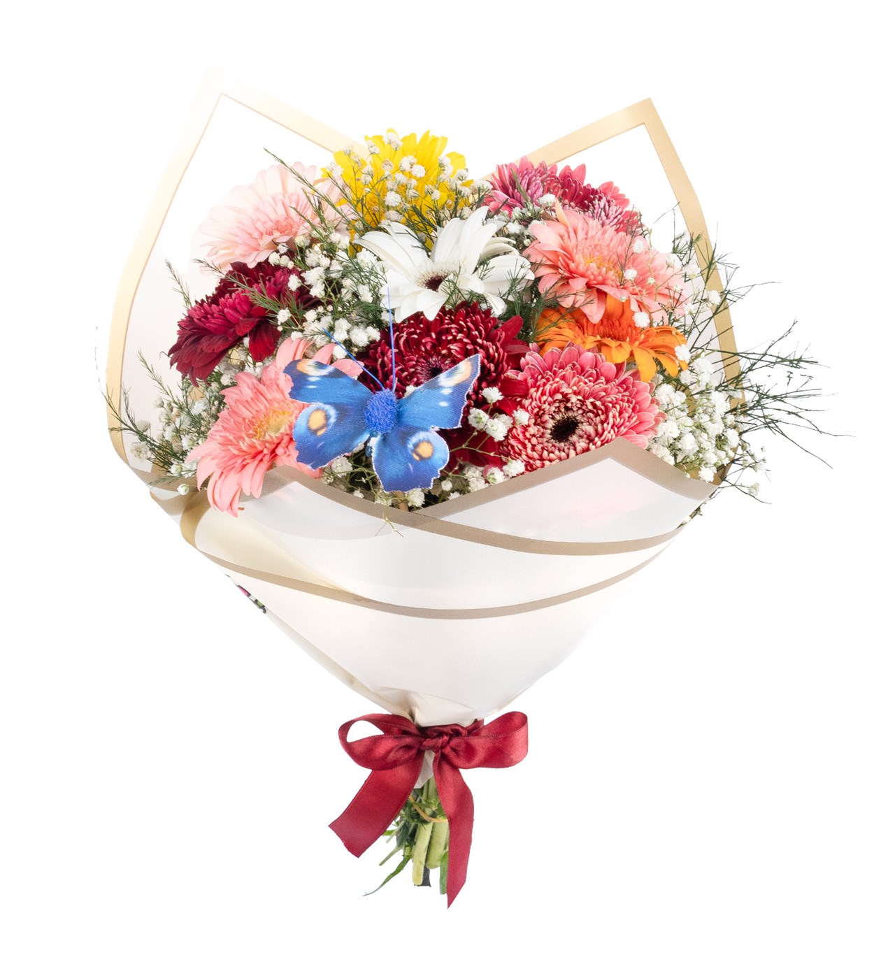 Renki Gerbera Buketi